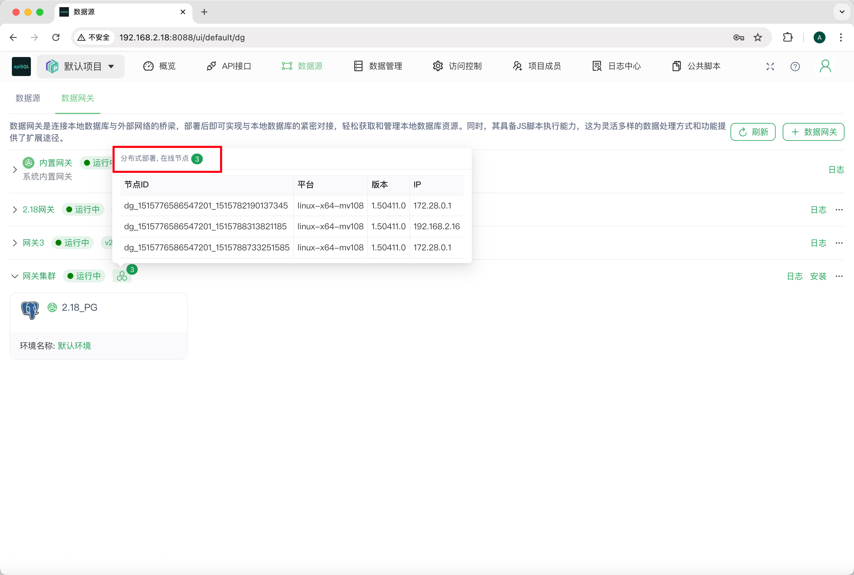 跨地域部署示意